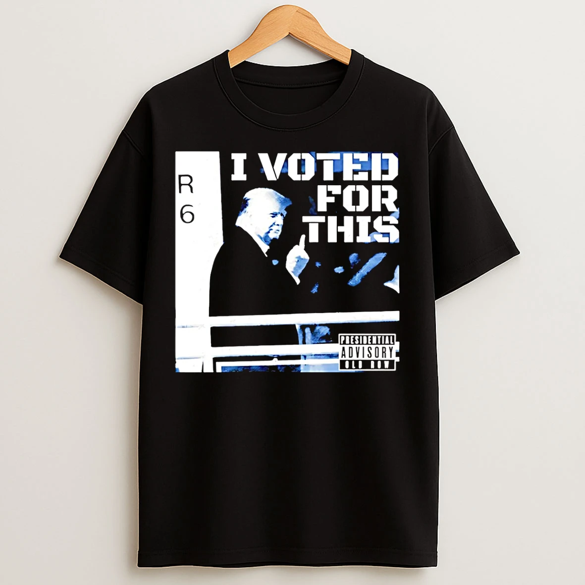 Classic I Voted For This Trump Middle Finger T Shirts
