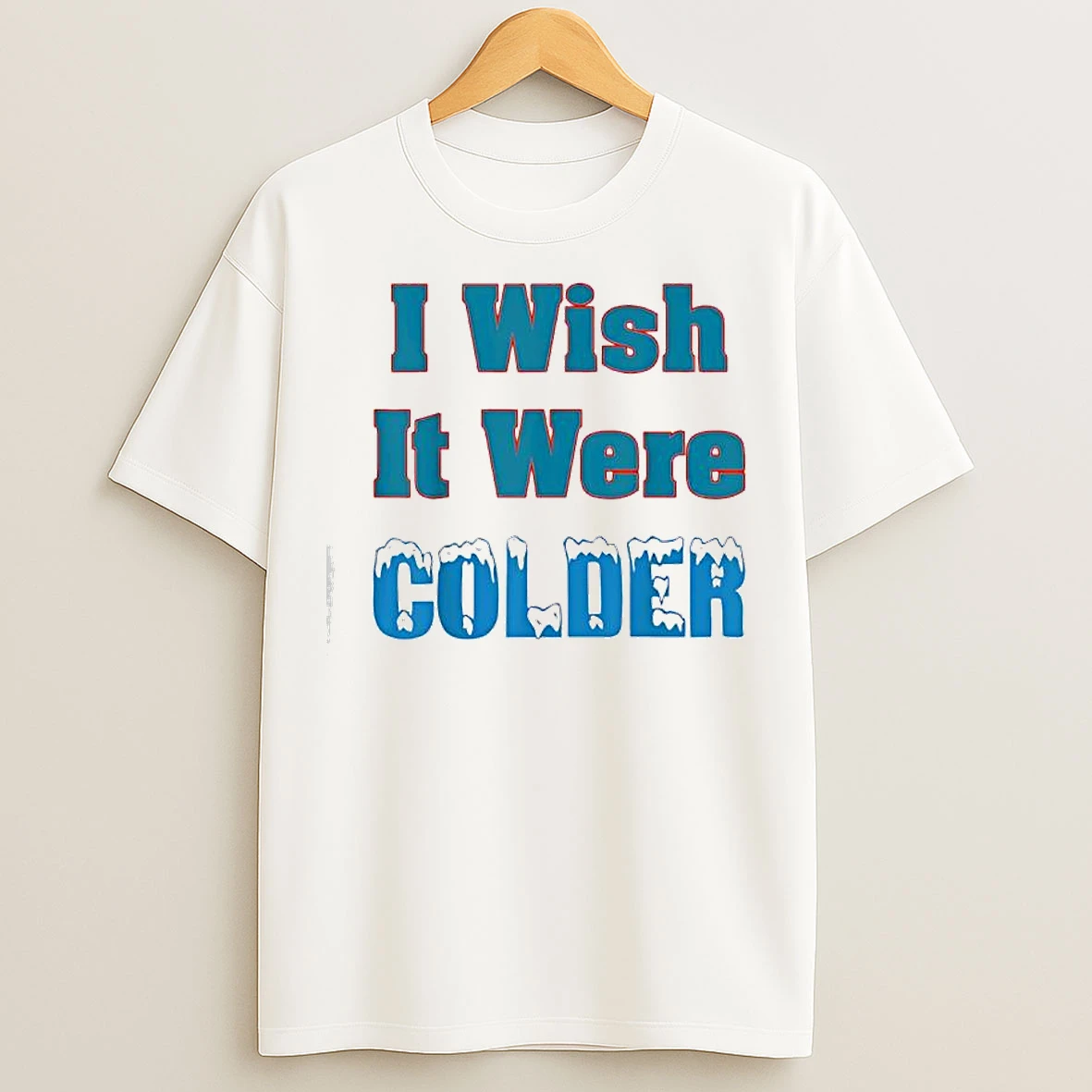 Classic I Wish It Were Colder Miami Dolphins Coach Mike Mcdaniel Graphic T Shirts