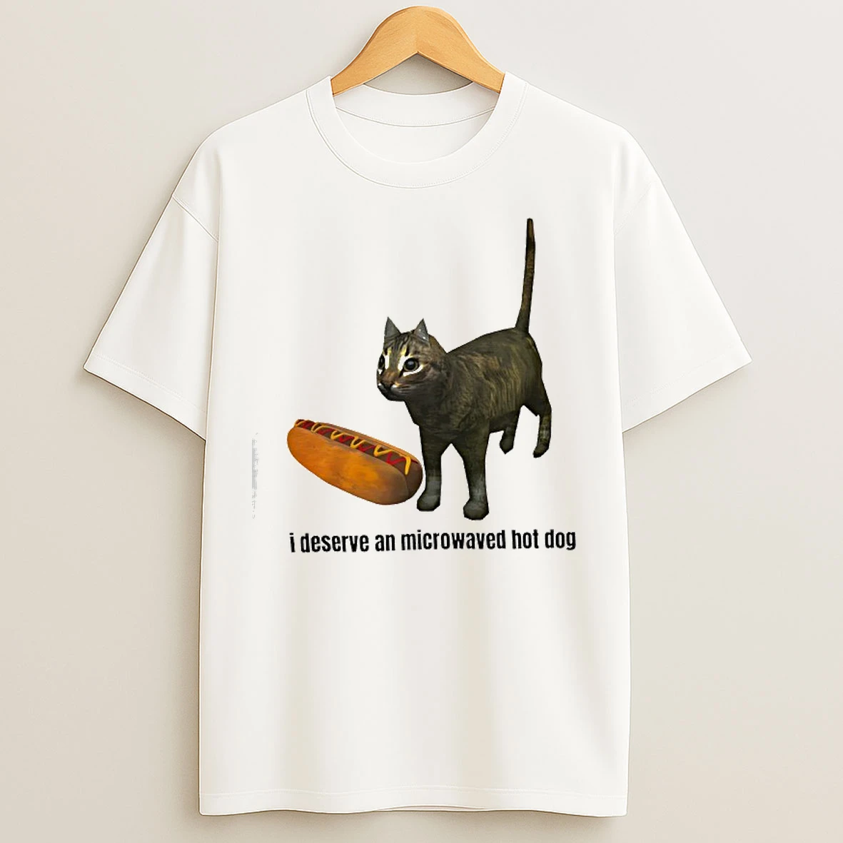 Classic I Deserve An Microwaved Hot Dog T Shirts