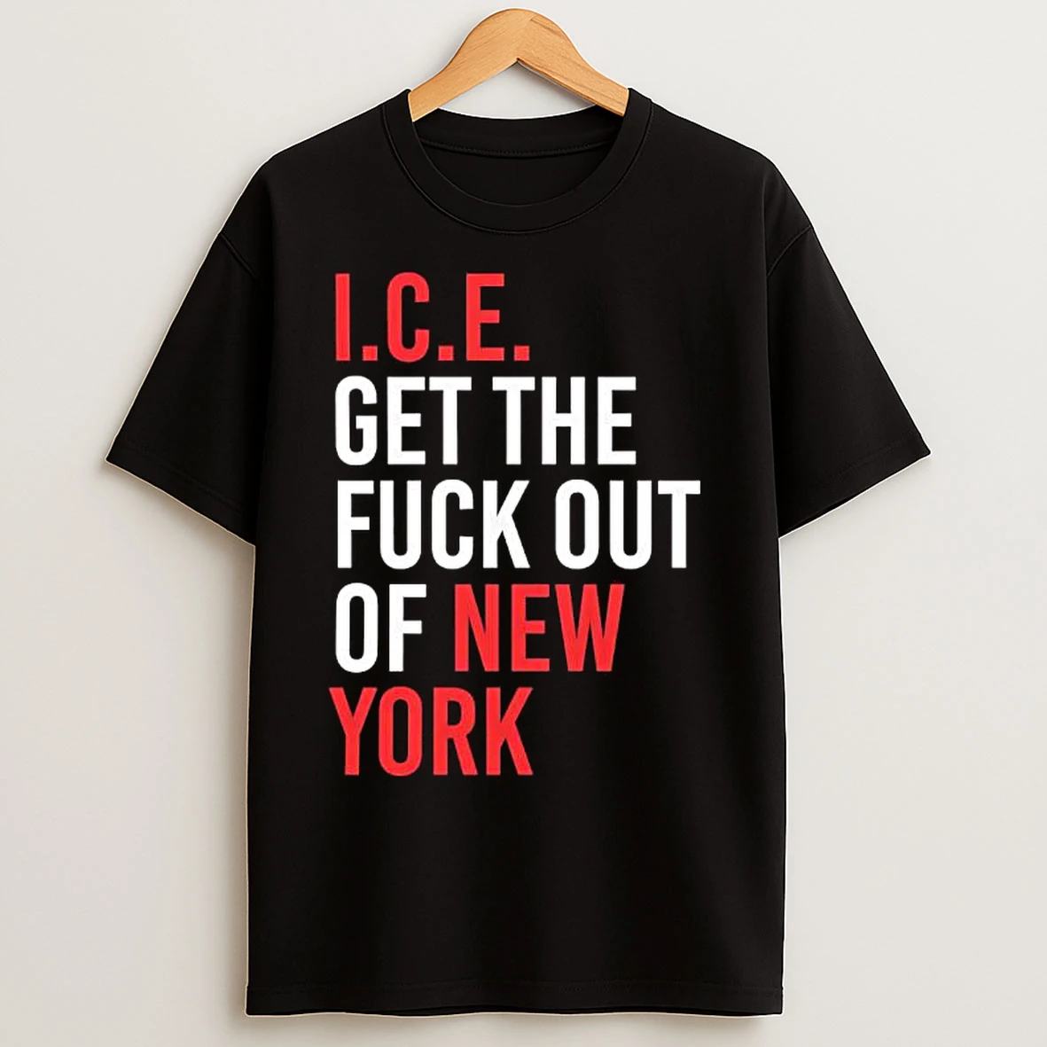 Classic Ice Get The Fuck Out New York T Shirts