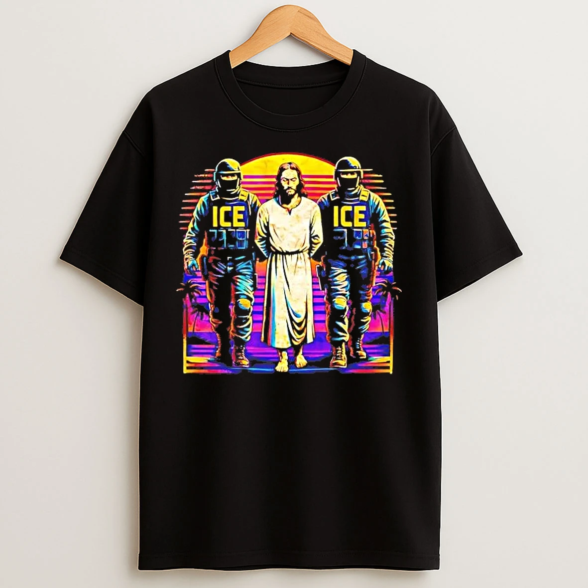 Classic Ice Arrest Jesus Anti Ice T Shirts