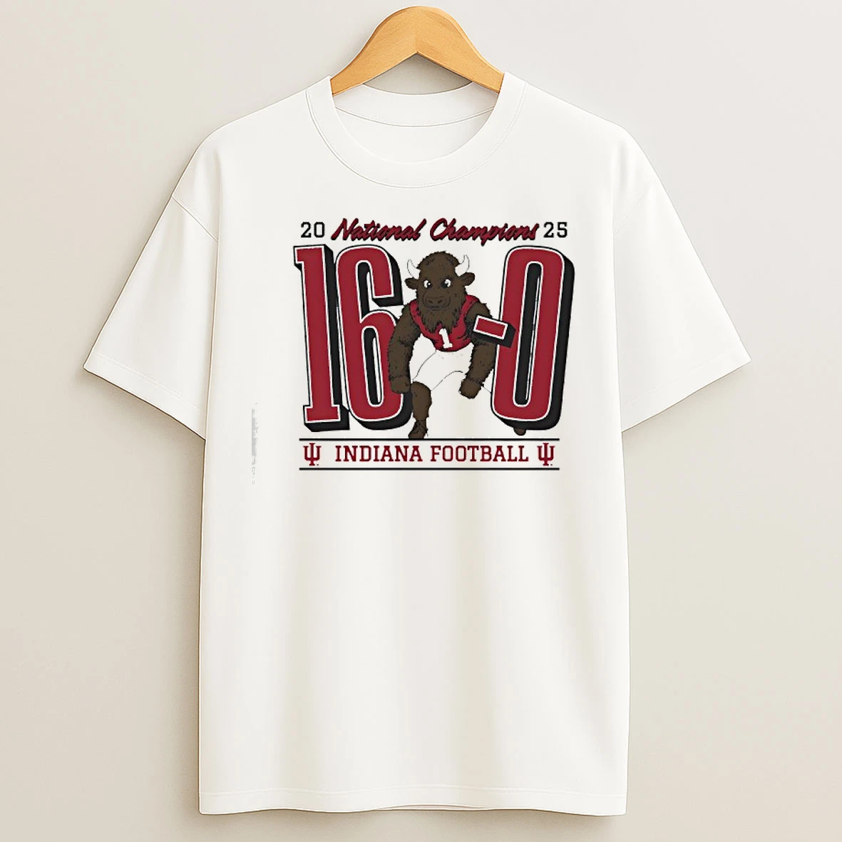 Classic Iu 16 0 National Champions Bison T Shirts