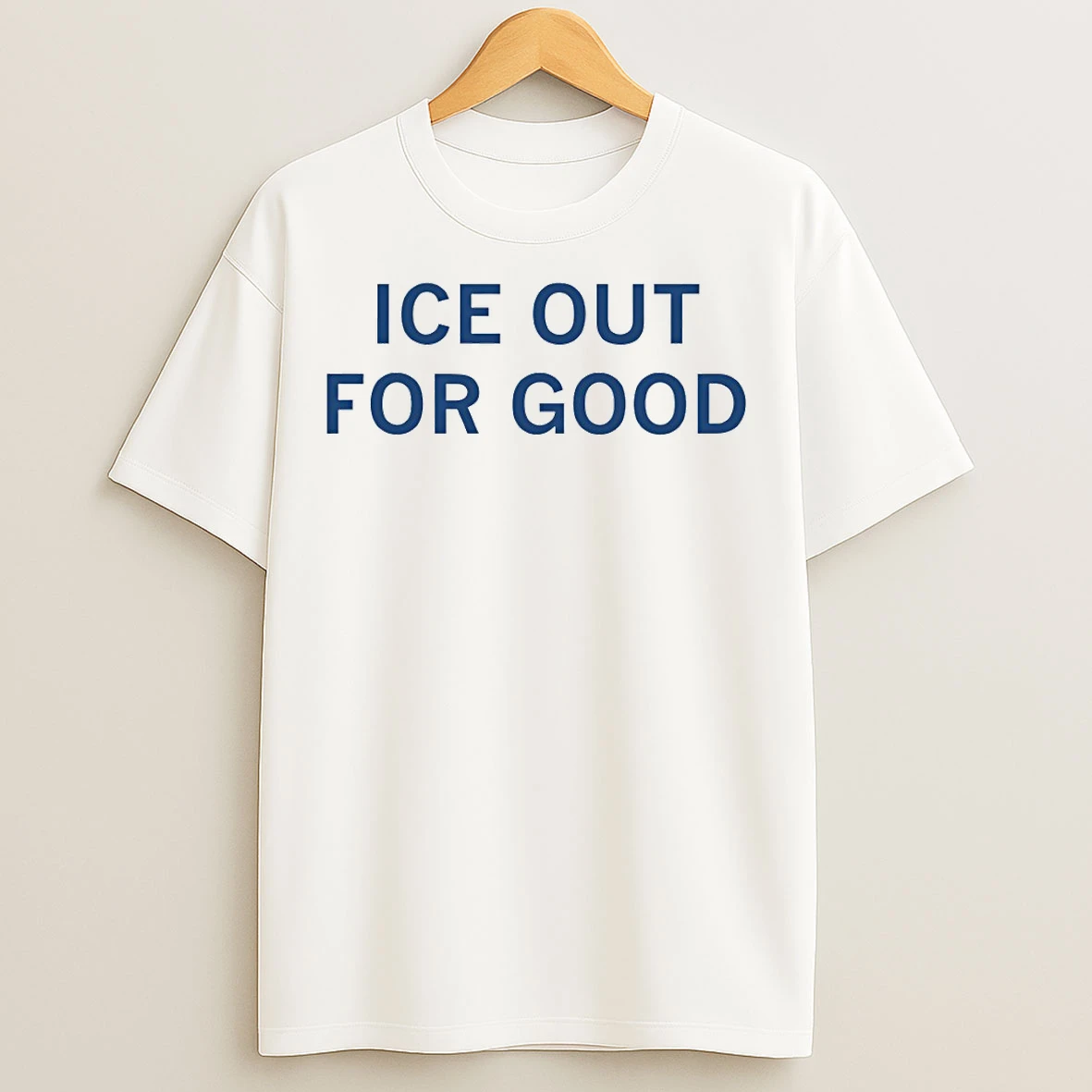 Classic Ice Out For Good Minnesota Fuck Ice Resist Protest Political T Shirts