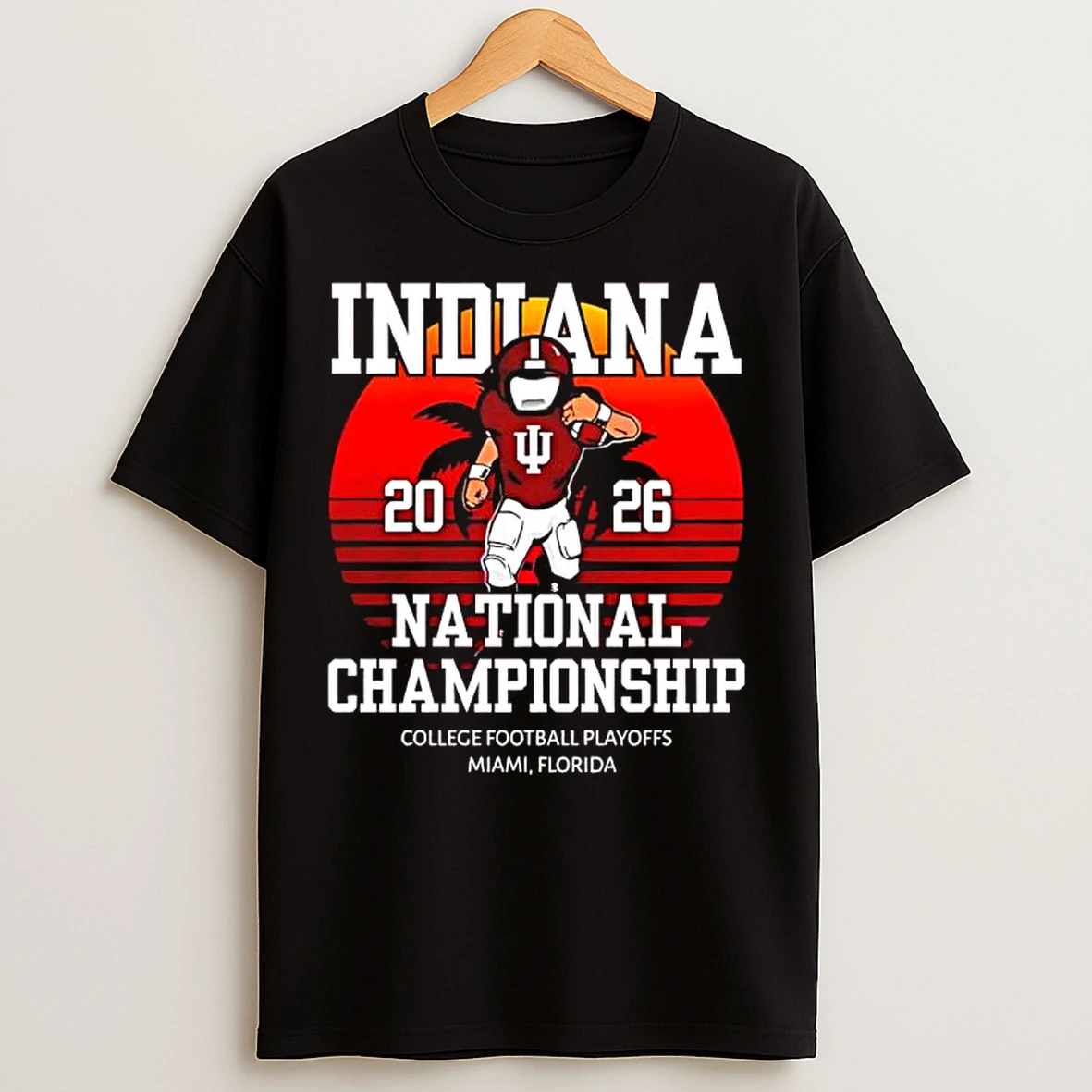 Classic Indiana 2026 National Championship College Football Playoff Miami Florida Vintage T Shirts