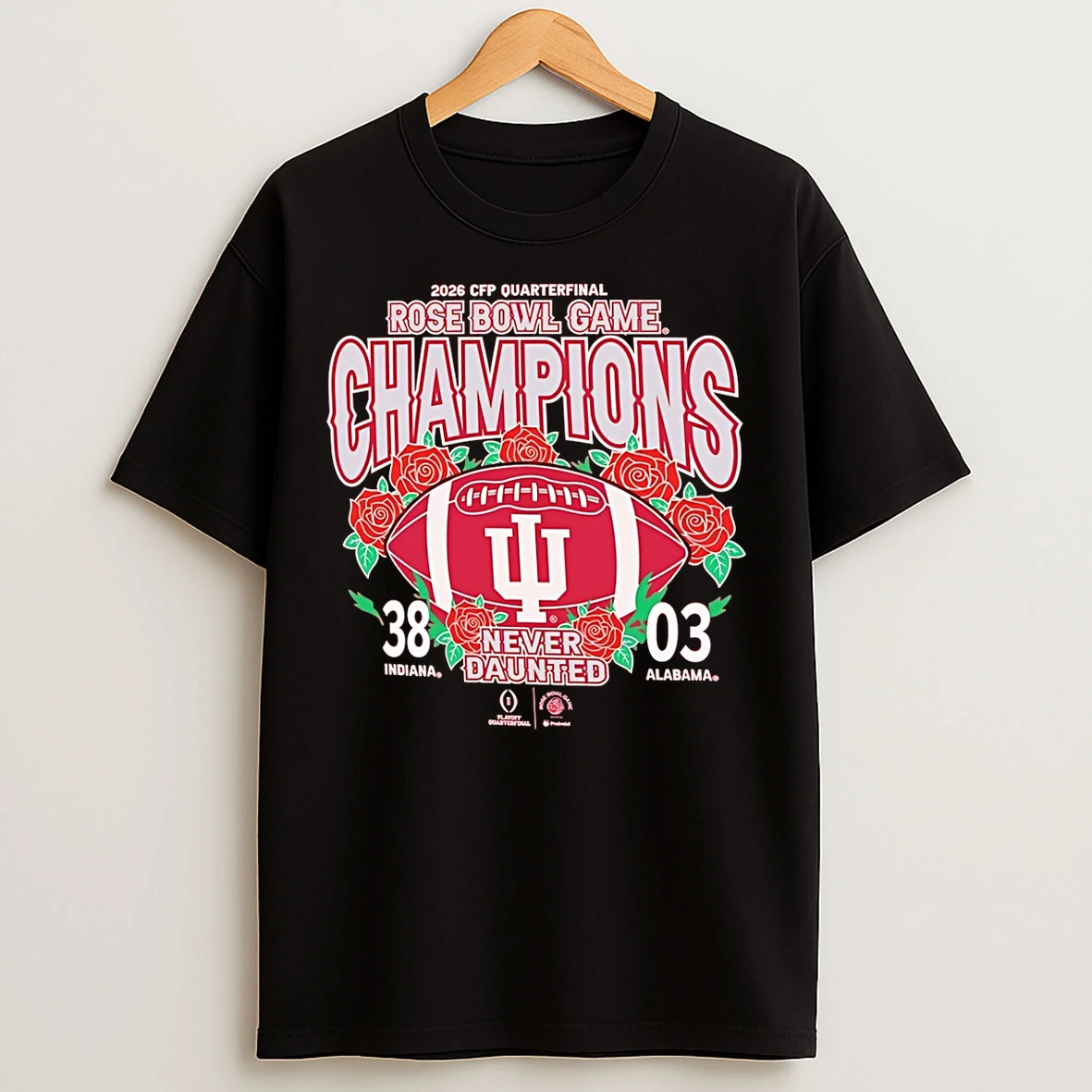 Classic Indiana Football 2026 Rose Bowl Champions Final Score T Shirts