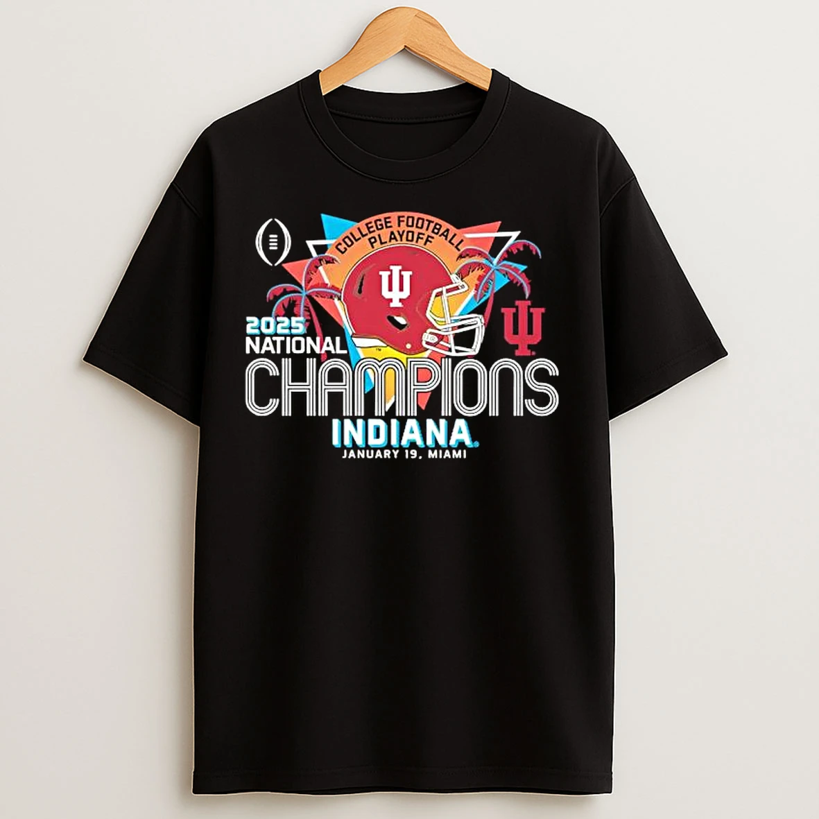 Classic Indiana Football Cfp National Champions Retro T Shirts
