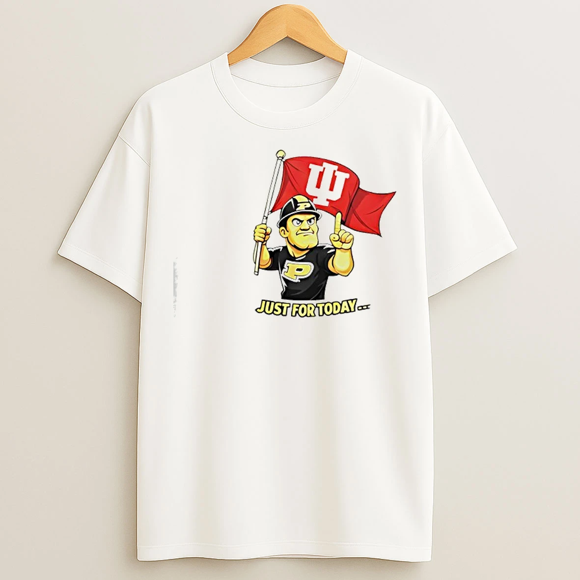 Classic Indiana Hoosier Purdue Pete Just For Today T Shirts