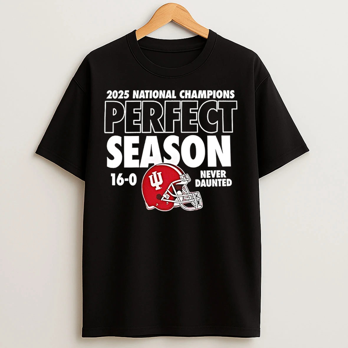 Classic Indiana Hoosiers 2025 College Football National Champions 16 0 Undefeated T Shirts