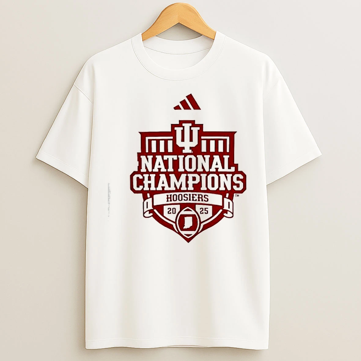 Classic Indiana Hoosiers 2025 Parade National Champions T Shirts