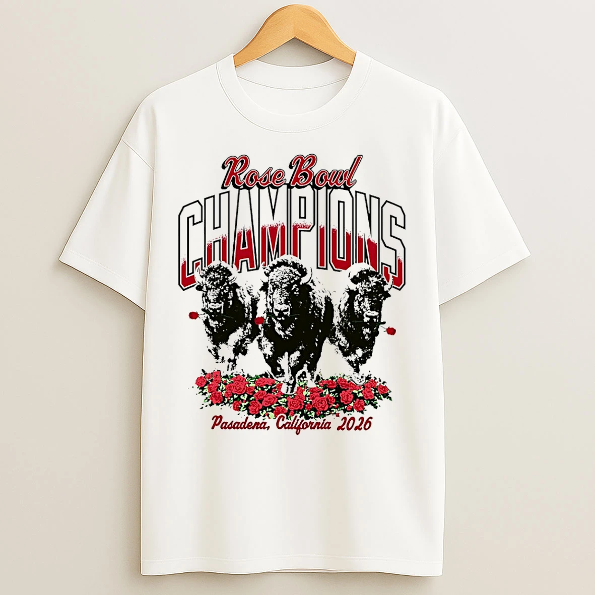 Classic Indiana Hoosiers 2026 Rose Bowl Champions Pasadena California T Shirts