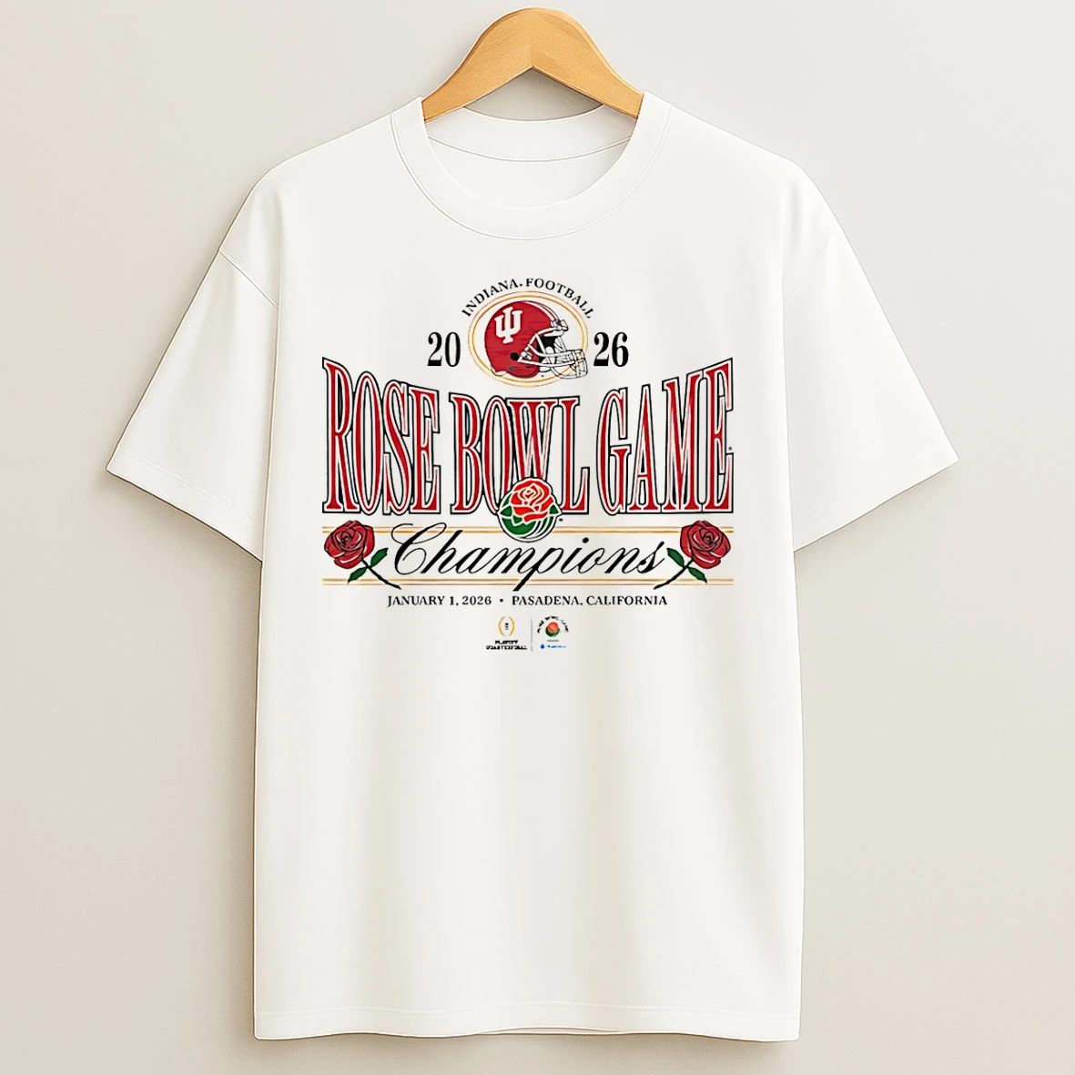 Classic Indiana Hoosiers 2026 Rose Bowl Champs Classic T Shirts