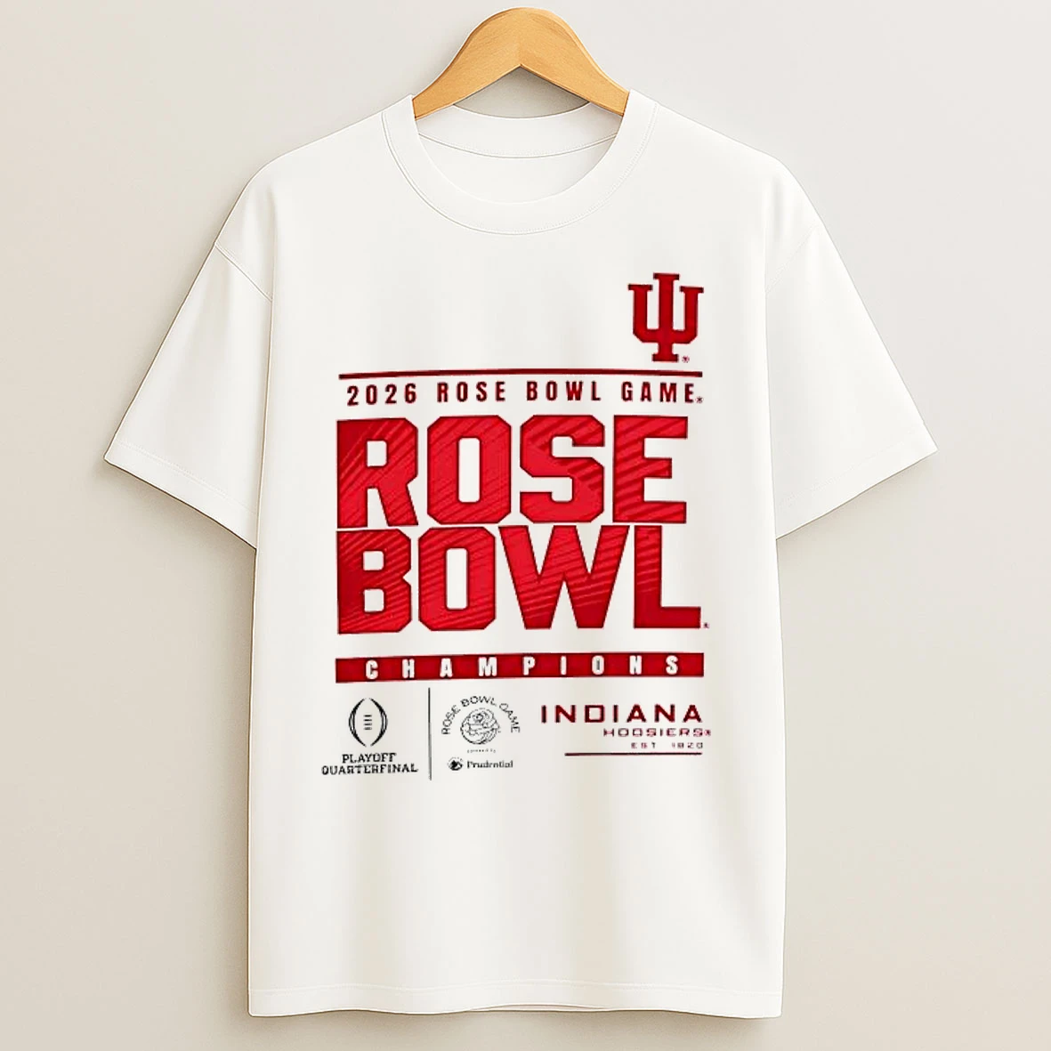 Classic Indiana Hoosiers 2026 Rose Bowl Game Champions T Shirts