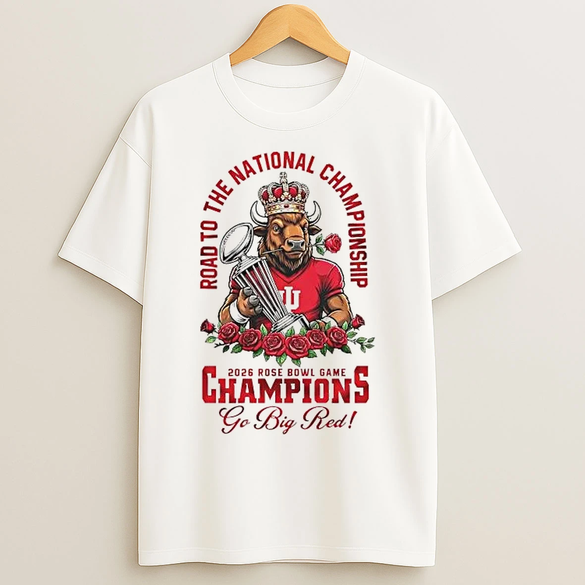 Classic Indiana Hoosiers 2026 Road To The Rose Bowl Game Champions T Shirts