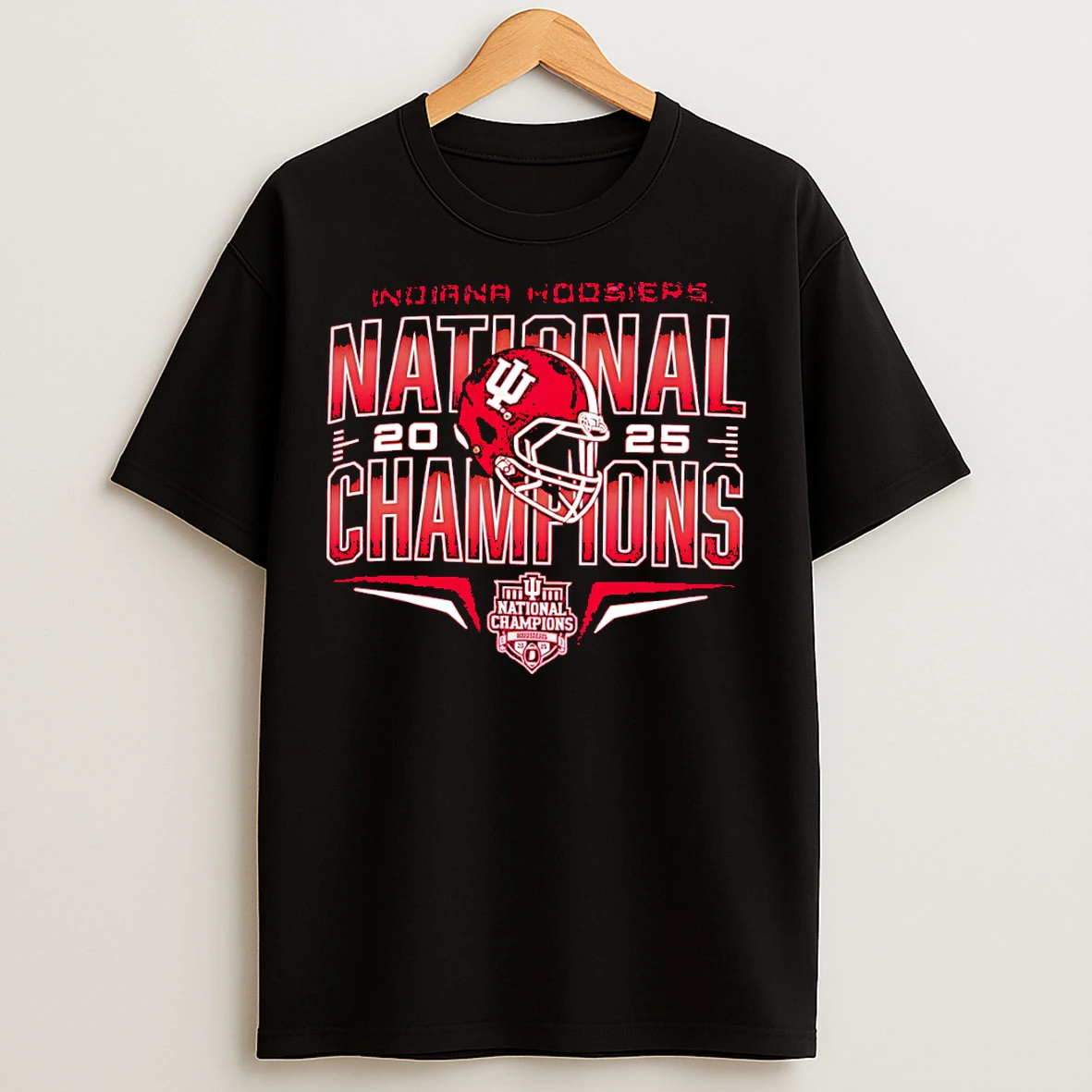 Classic Indiana Hoosiers Champion College Football Playoff 2025 National Champions T Shirts