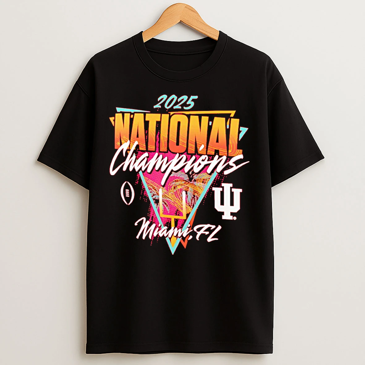 Classic Indiana Hoosiers College Football Playoff 2025 National Champions Miami T Shirts
