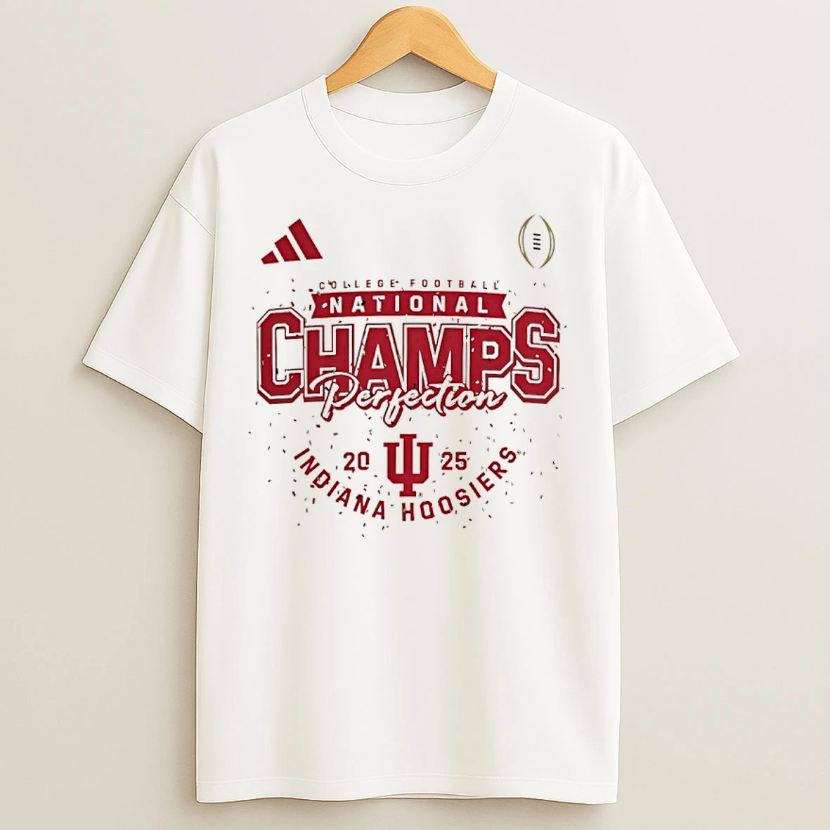 Classic Indiana Hoosiers College Football Playoff 2025 National Champions Perfect Season T Shirts