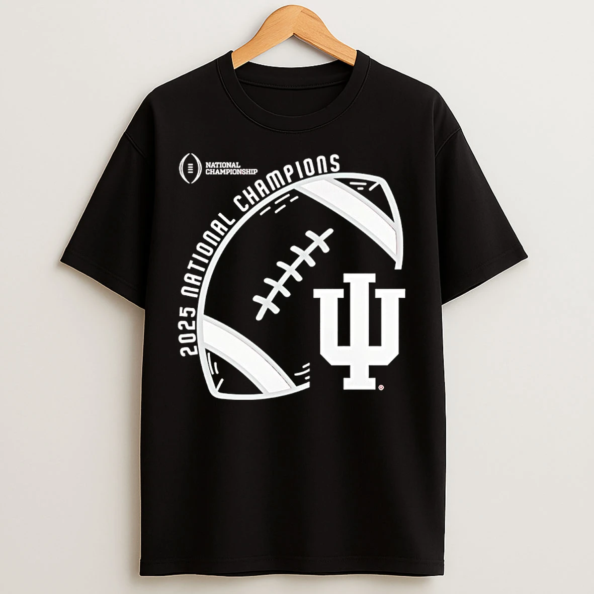 Classic Indiana Hoosiers College Football Playoff National Champions Logo 2025 T Shirts