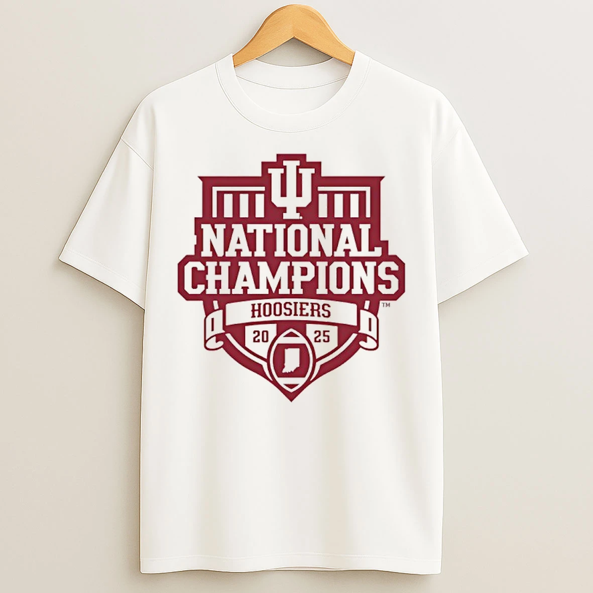Classic Indiana Hoosiers College Football Playoff Won The 2025 National Champions T Shirts