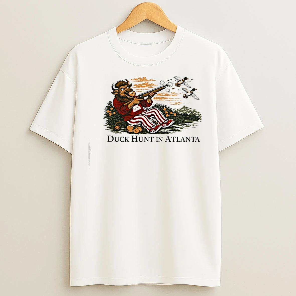 Classic Indiana Hoosiers Duck Hunt In Atlanta T Shirts
