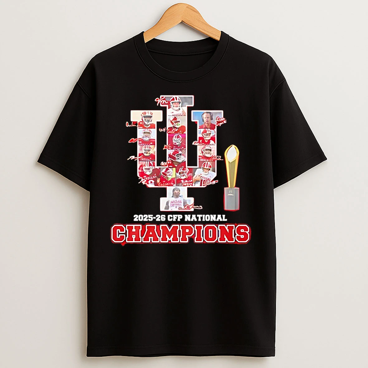 Classic Indiana Hoosiers Football 2025 26 Cfp National Champions Cup T Shirts
