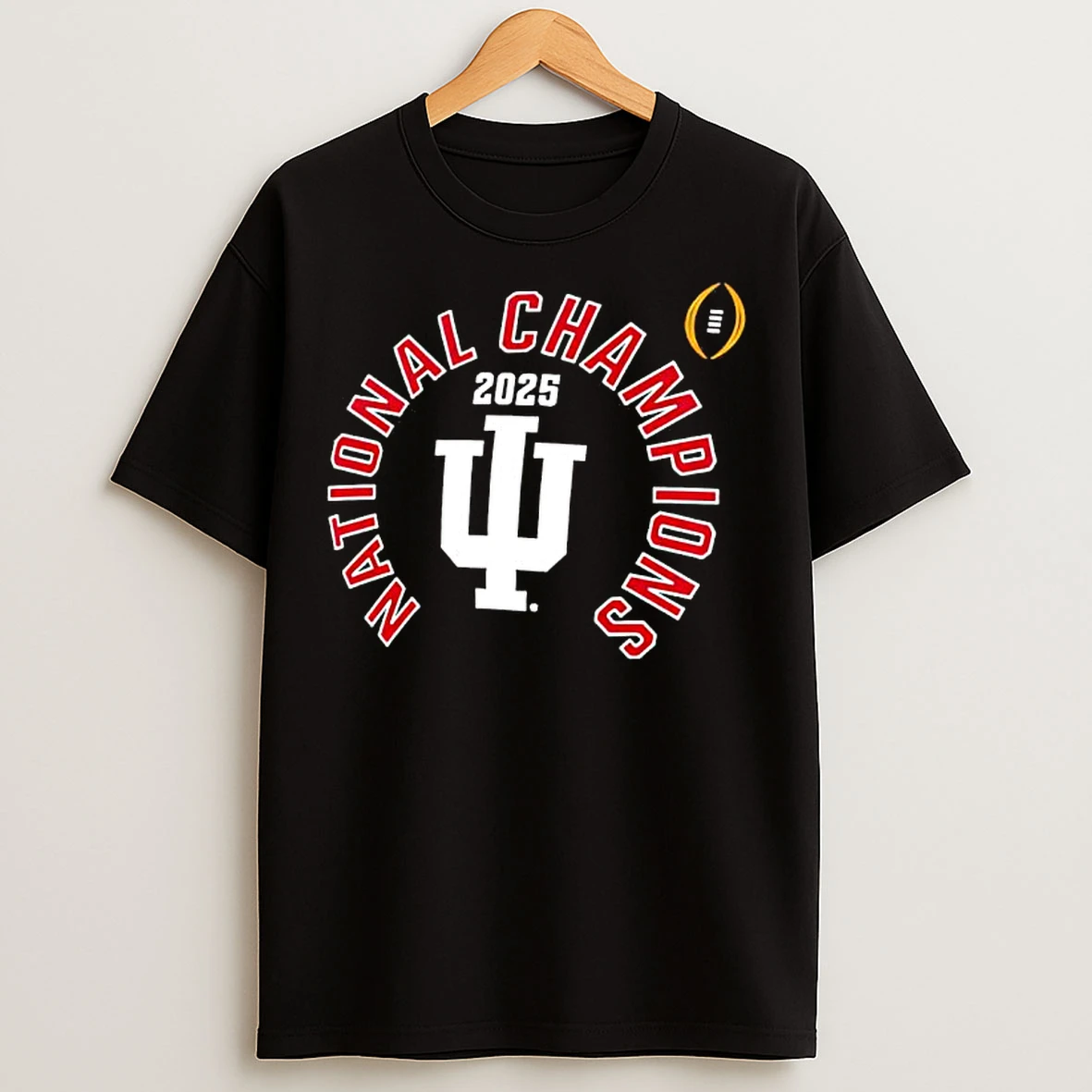 Classic Indiana Hoosiers Football Playoff 2025 National Champions T Shirts