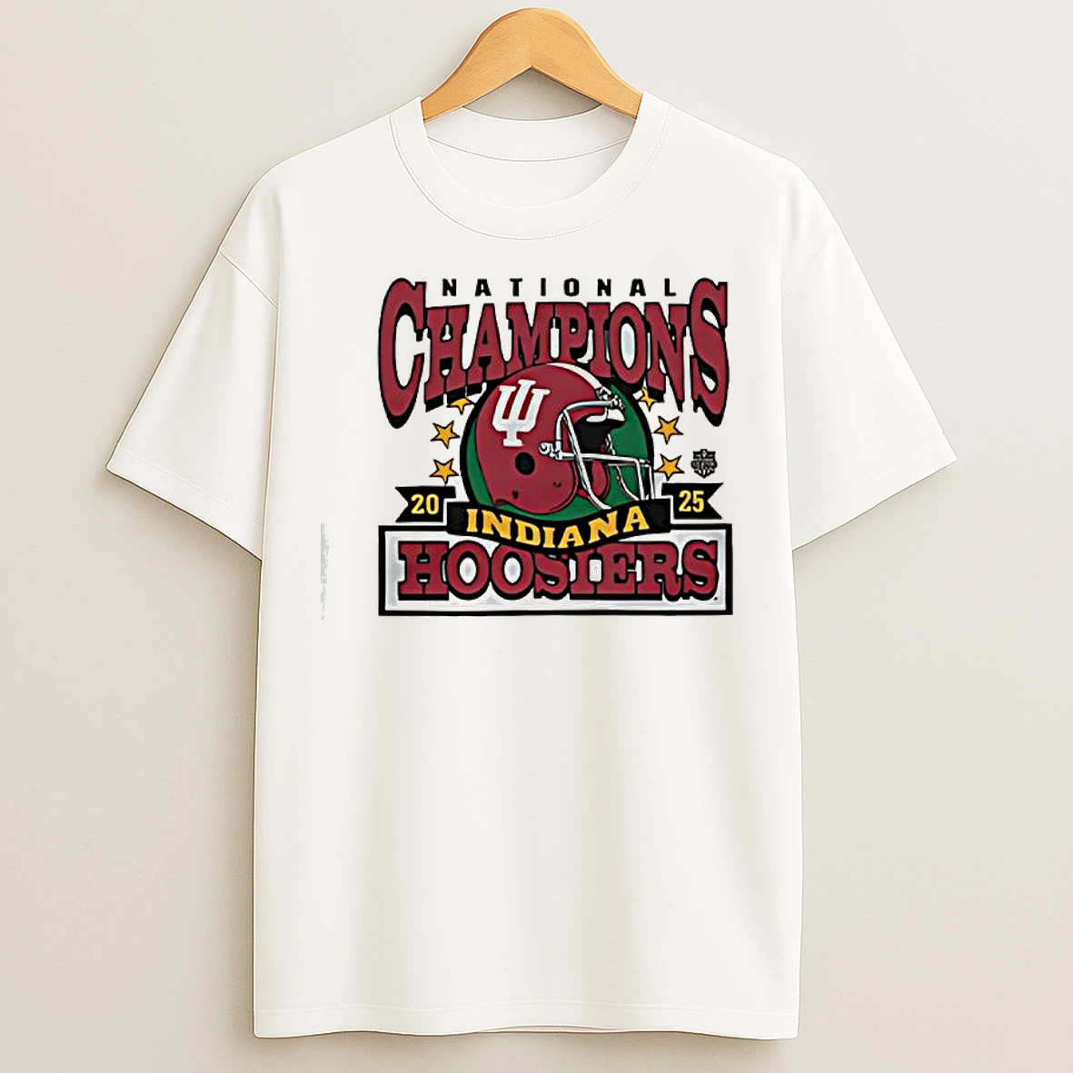 Classic Indiana Hoosiers National Champions 2025 Helmet Graphic T Shirts