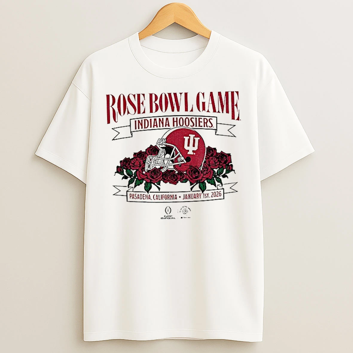 Classic Indiana Hoosiers Rose Bowl Game 2026 Pasadena California January 1st 2026 T Shirts