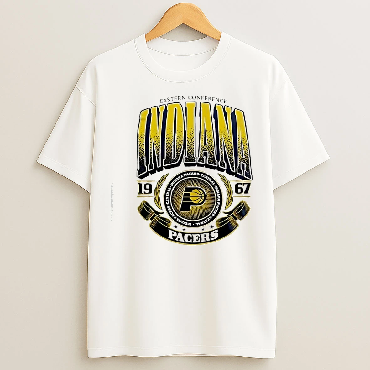 Classic Indiana Pacers 2026 Big Stretch Eastern Conference T Shirts