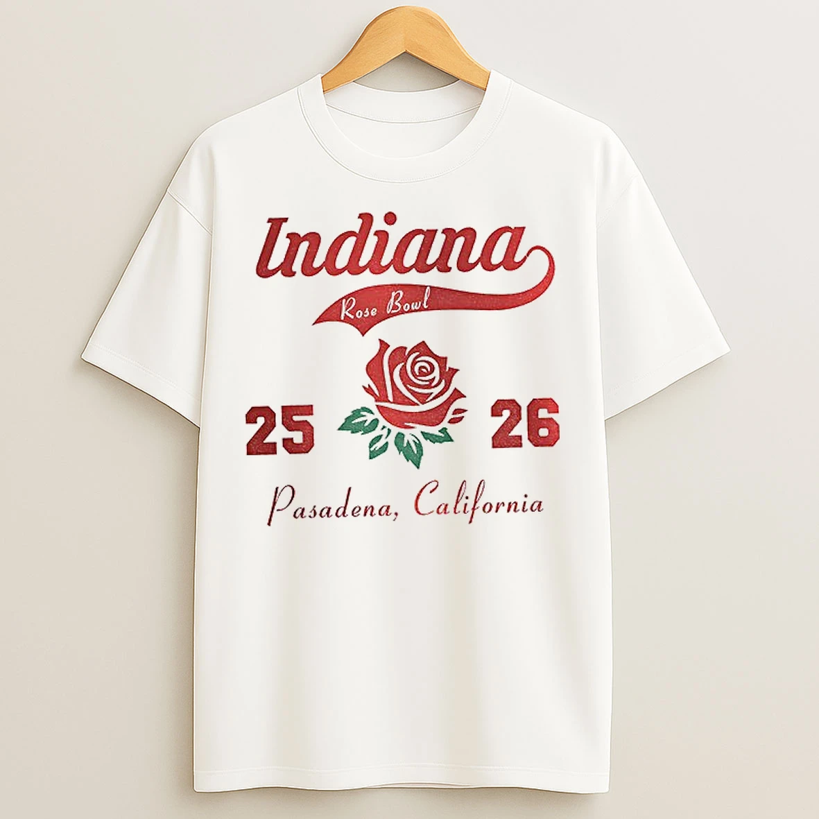Classic Indiana Rose Bowl 25 26 Indiana Hoosiers Football Pasadena California T Shirts