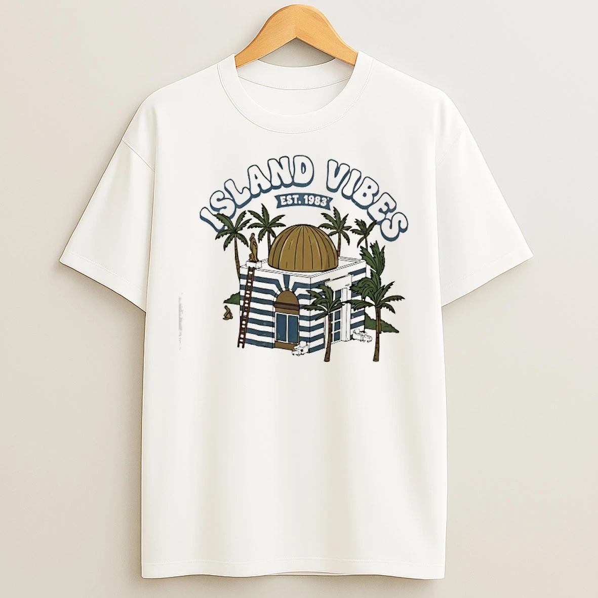 Classic Island Vibes Est 1983 Vintage T Shirts