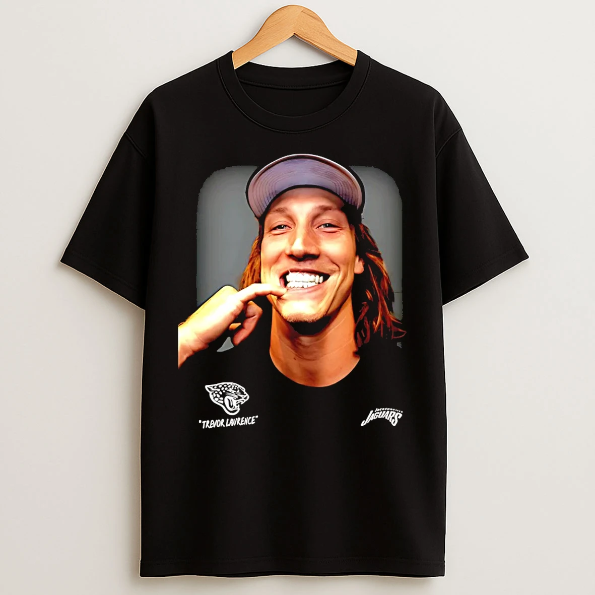 Classic Jacksonville Jaguars Trevor Lawrence Steezy Trev Graphic T Shirts