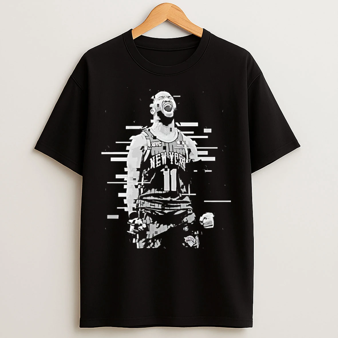 Classic Jalen Brunson New York Knicks Nba Player Retro T Shirts
