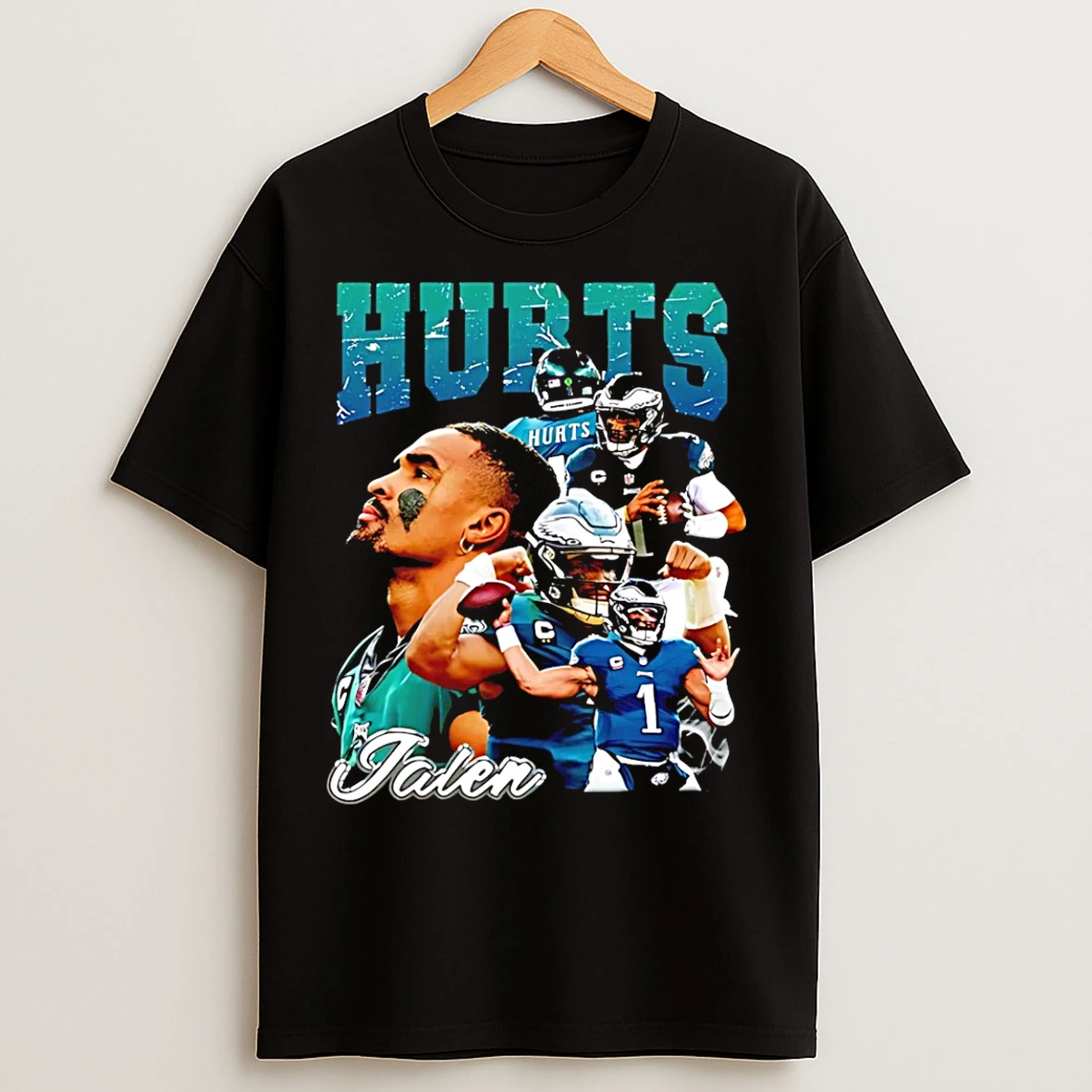 Classic Jalen Hurts Philadelphia Eagles Philly Graphic T Shirts