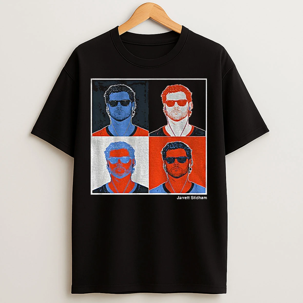 Classic Jarrett Stidham Pop Art Denver Broncos Football Player Graphic T Shirts