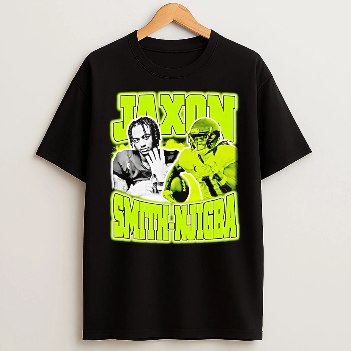 Classic Jaxon Smith Njigba Seattle Seahawks Player Graphic Vintage T Shirts
