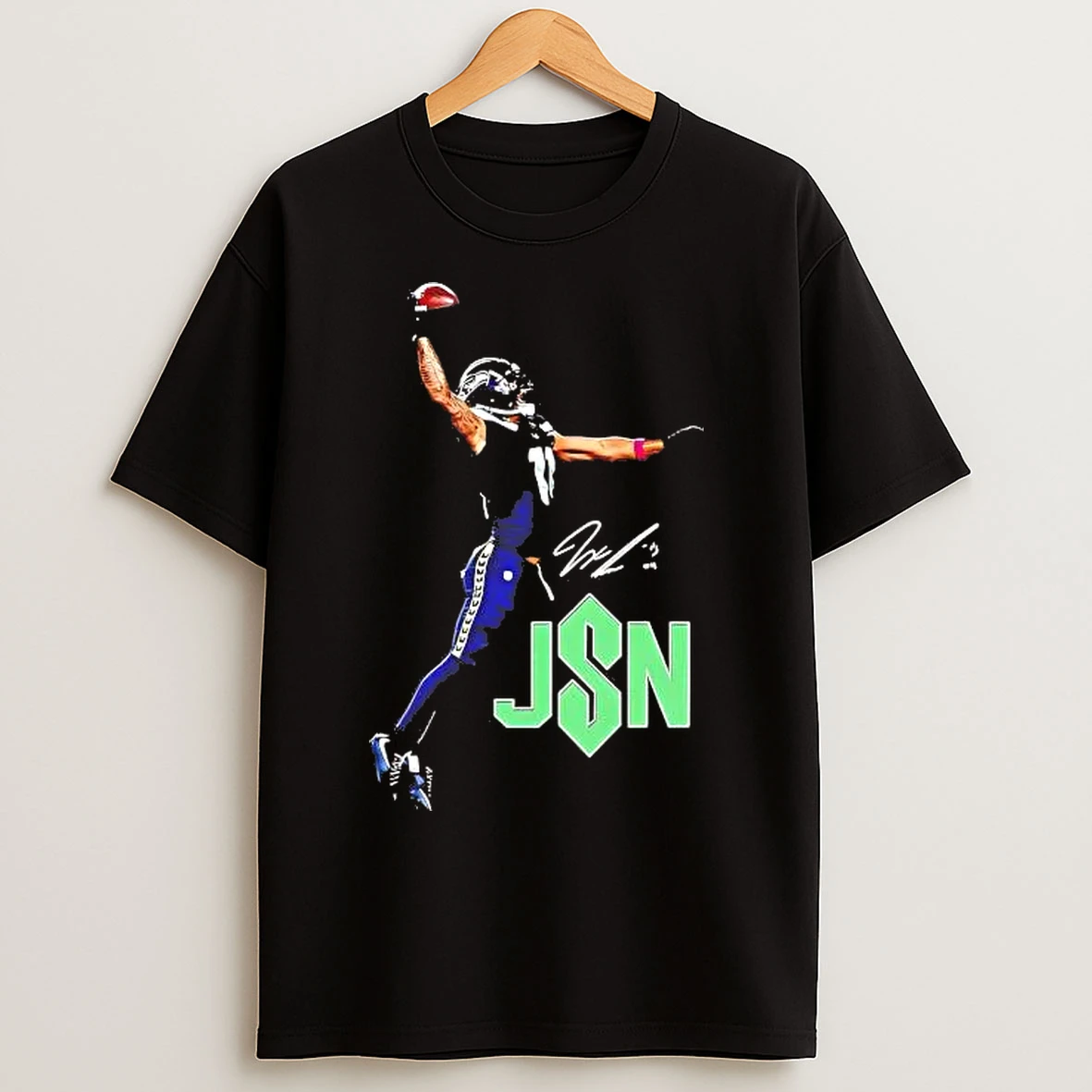 Classic Jaxon Smith Njigba Touchdown Celebration Signature T Shirts