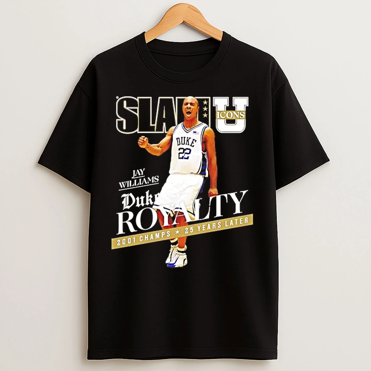 Classic Jay Williams Slam 2001 Champs 25 Years Later T Shirts