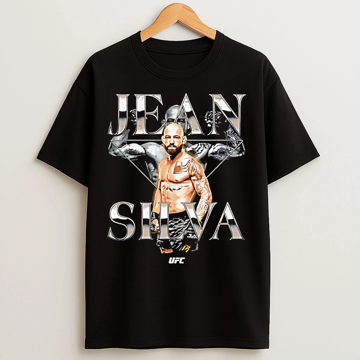 Classic Jean Silva Ufc Brazil Player Pose Vintage T Shirts