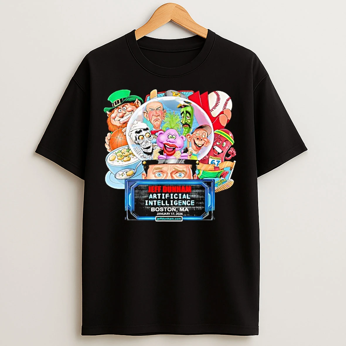 Classic Jeff Dunham Boston Ma 2026 T Shirts