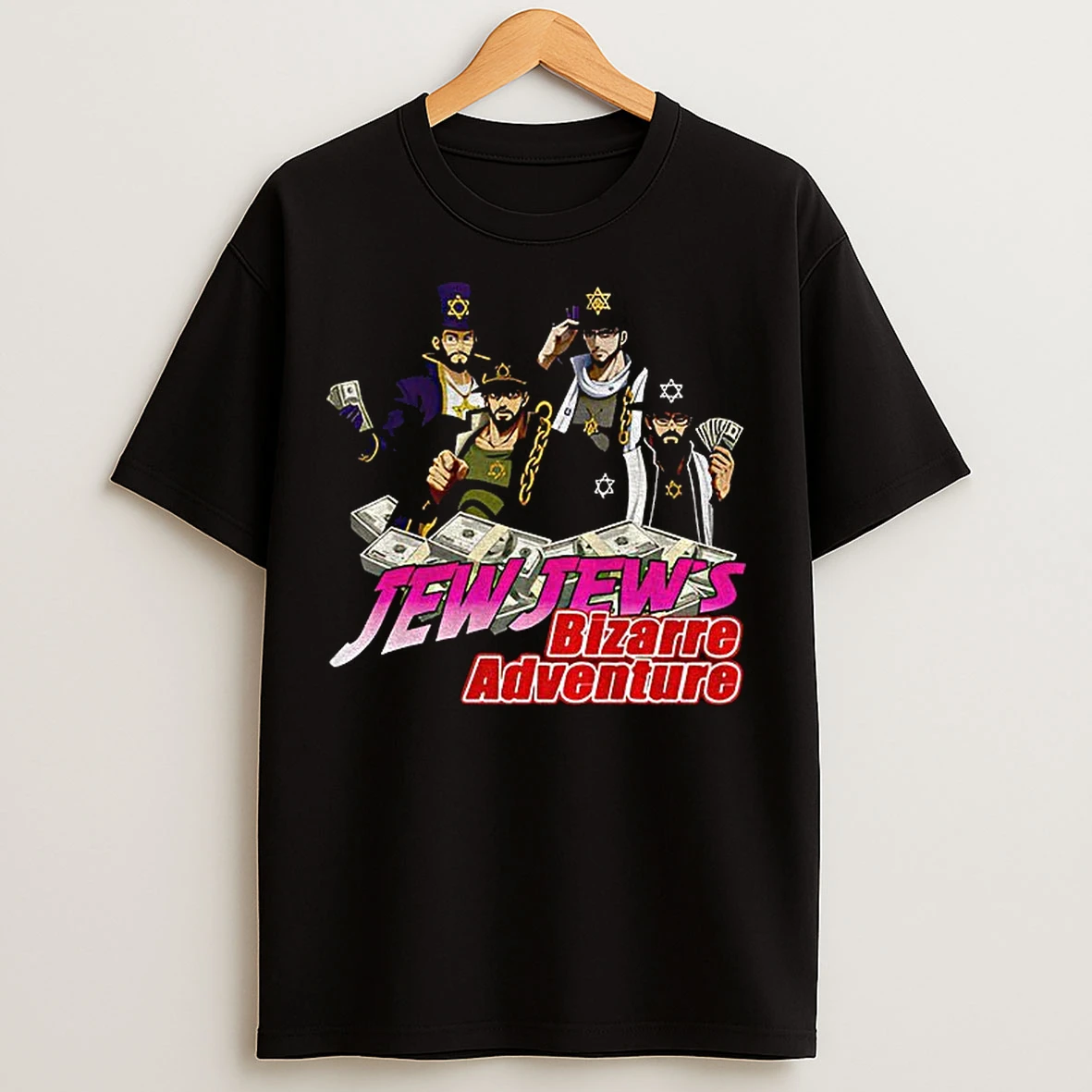Classic Jew Jews Bizarre Adventure Jewish T Shirts