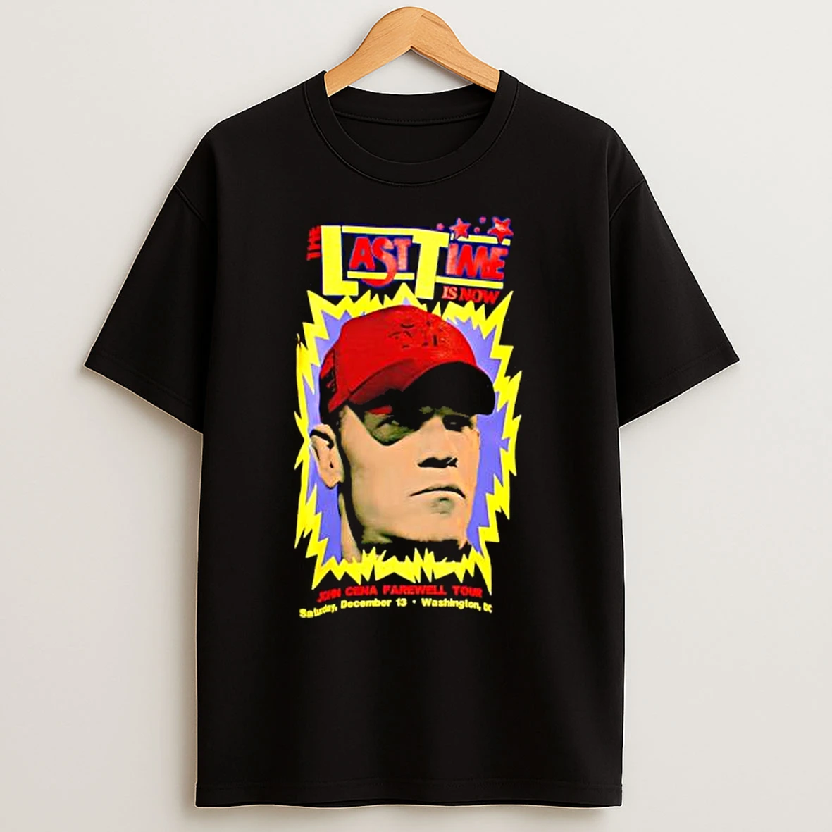 Classic John Cena Farewell Tour 2025 Washington D C T Shirts