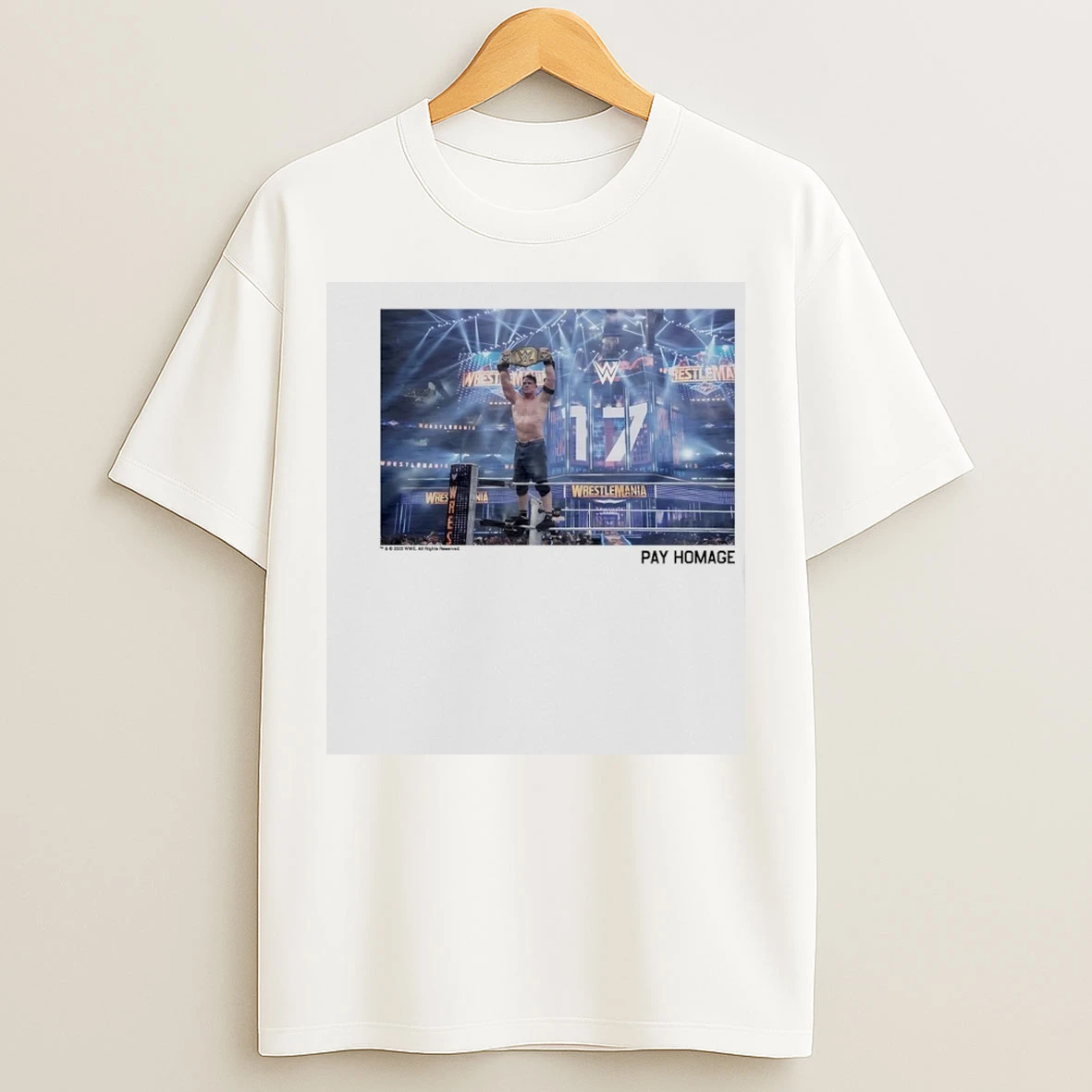 Classic John Cena Pay Homage Moment T Shirts