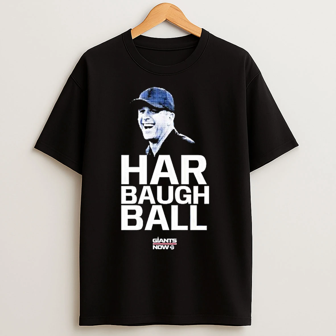 Classic John Harbaugh Ball Ney York Gaints Coach T Shirts