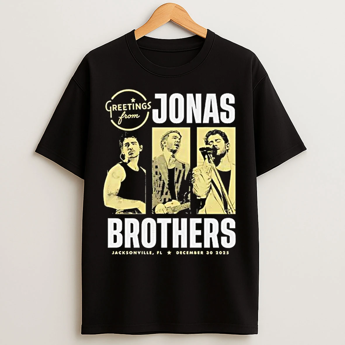 Classic Jonas Brothers December 30th 2025 Jacksonville Fl T Shirts
