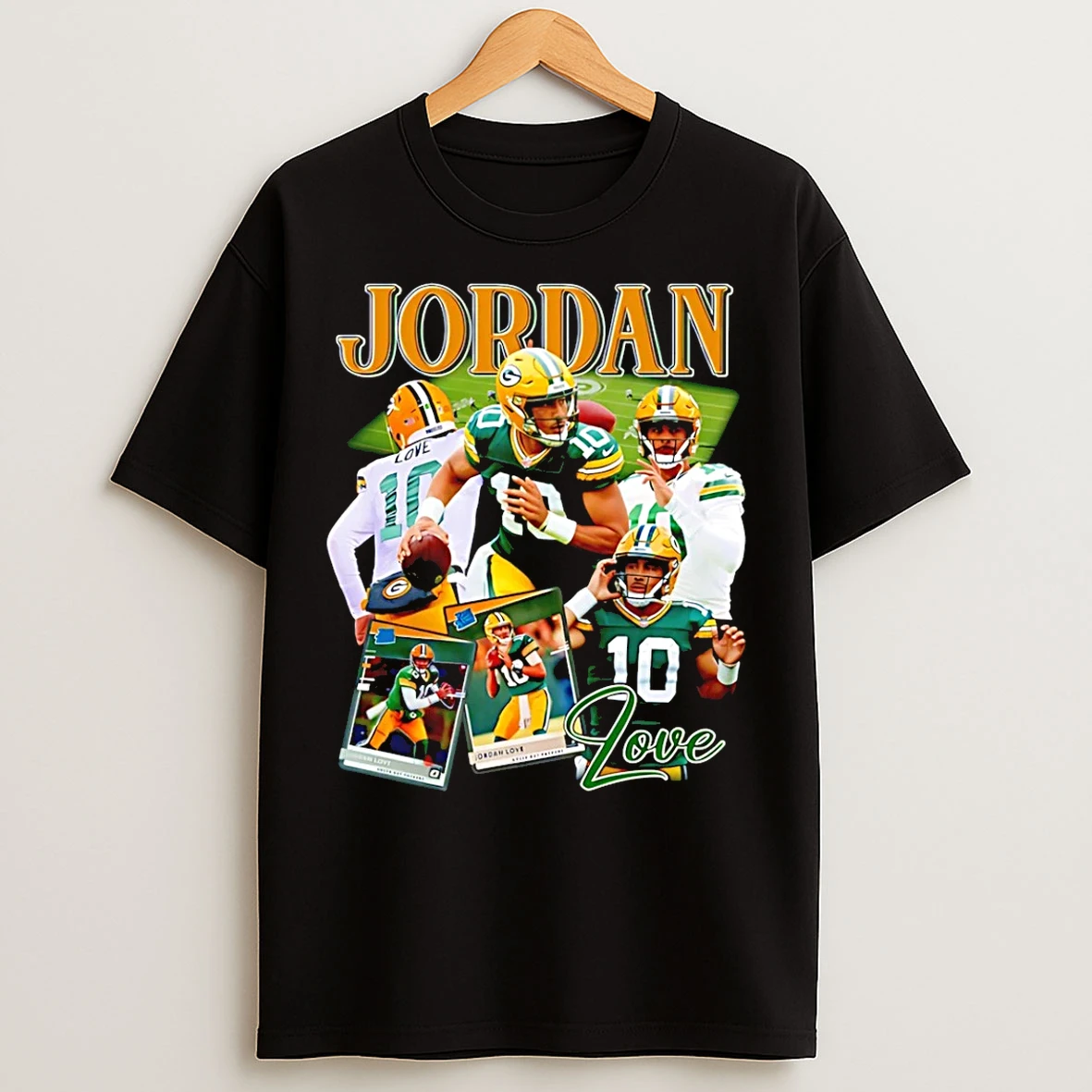 Classic Jordan Love Green Bay Packers Vintage 90s 2026 T Shirts