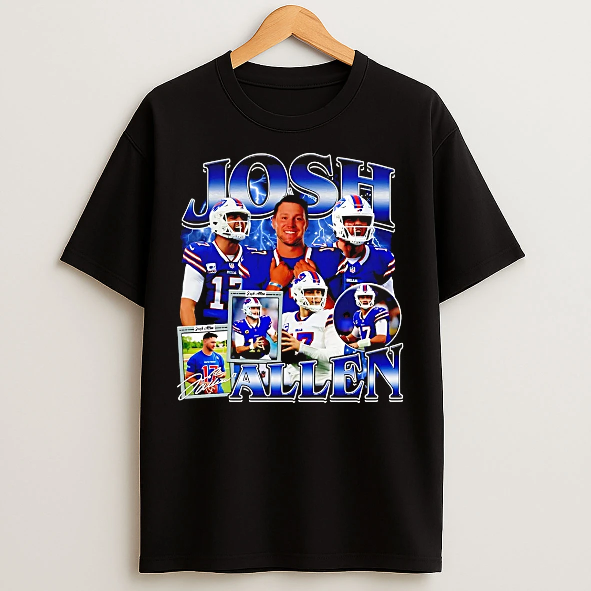 Classic Josh Allen Buffalo Bills Vintage 90s 2026 T Shirts