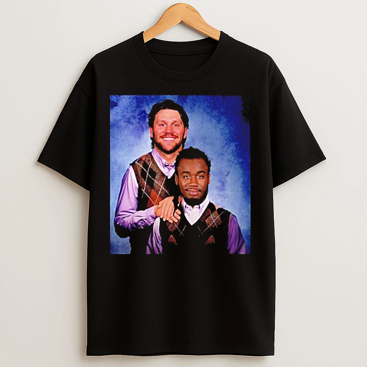 Classic Josh Allen And James Cook Buffalo Bills Step Brothers Vintage T Shirts