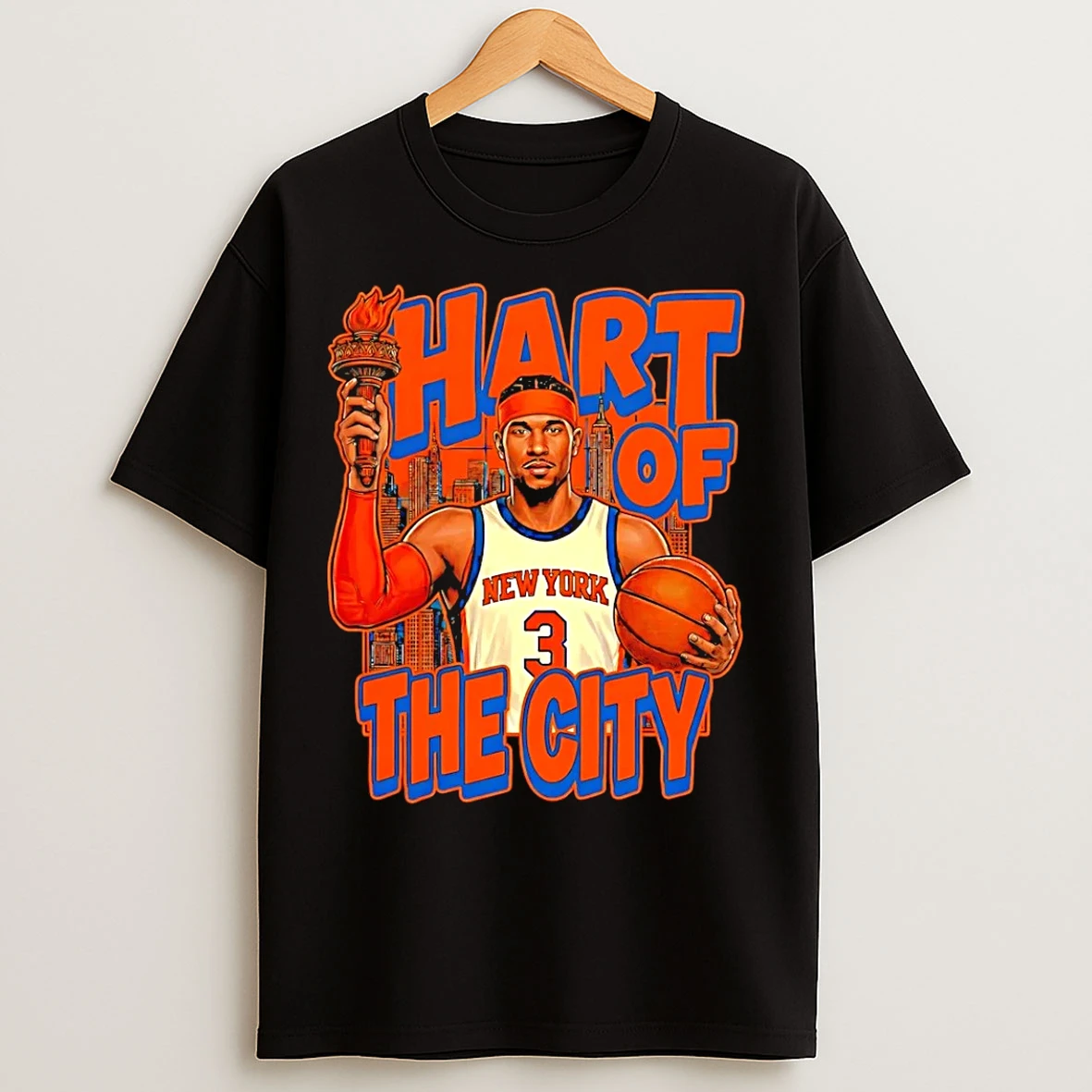 Classic Josh Hart Of The City New York Knicks T Shirts