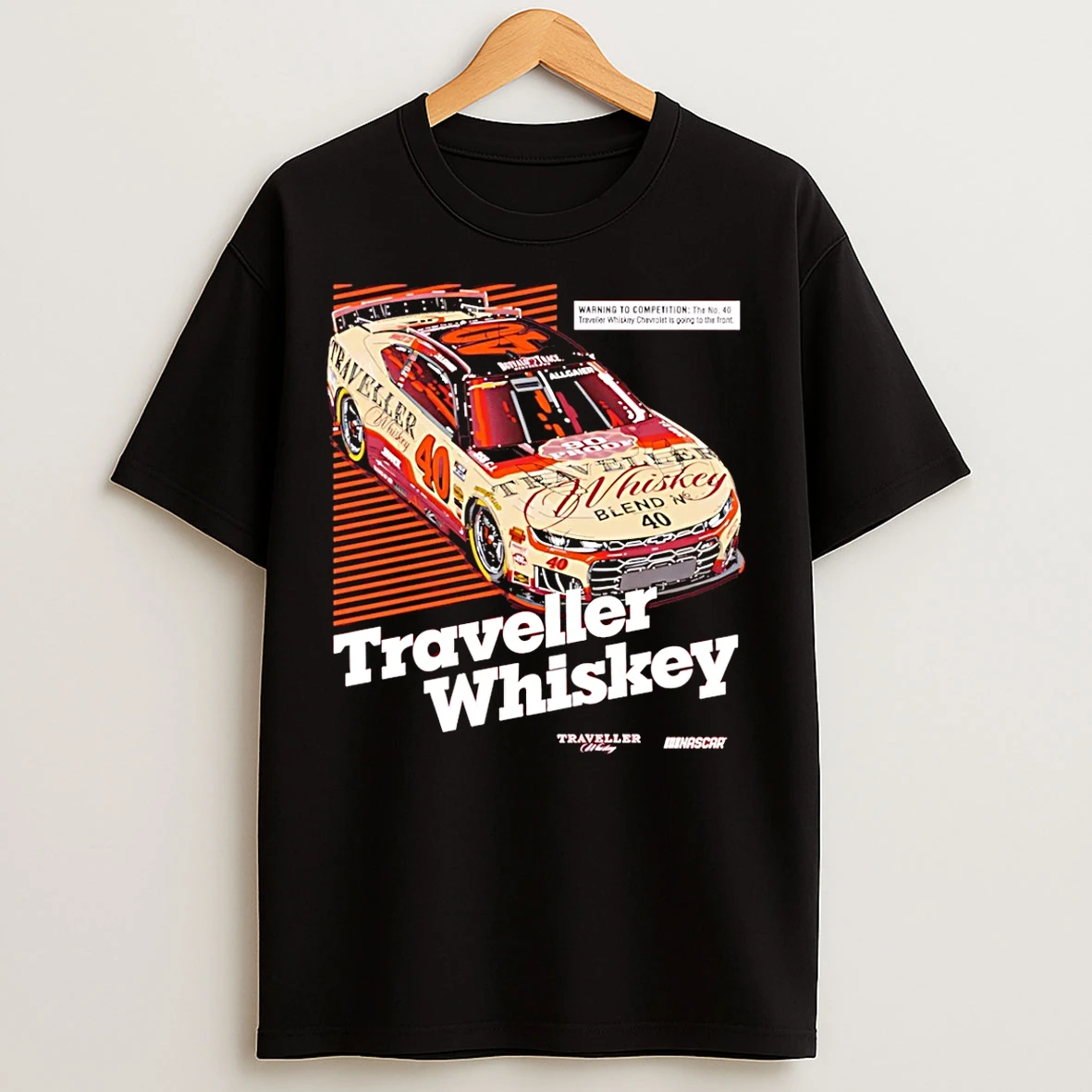 Classic Justin Allgaier Traveller Whiskey 40 Graphic T Shirts
