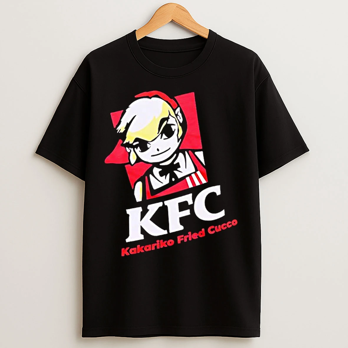 Classic Kfc Kakariko Fried Cuccos Graphic T Shirts
